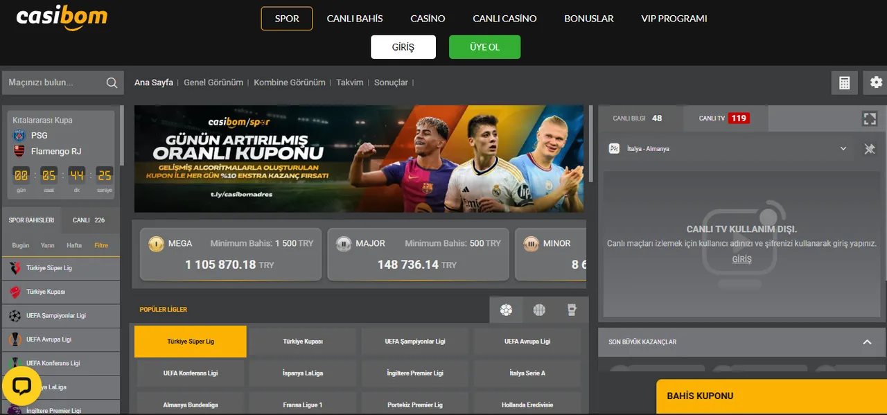 Casibom bahis sitesi neden Türkiye'deki oyuncular arasında popüler