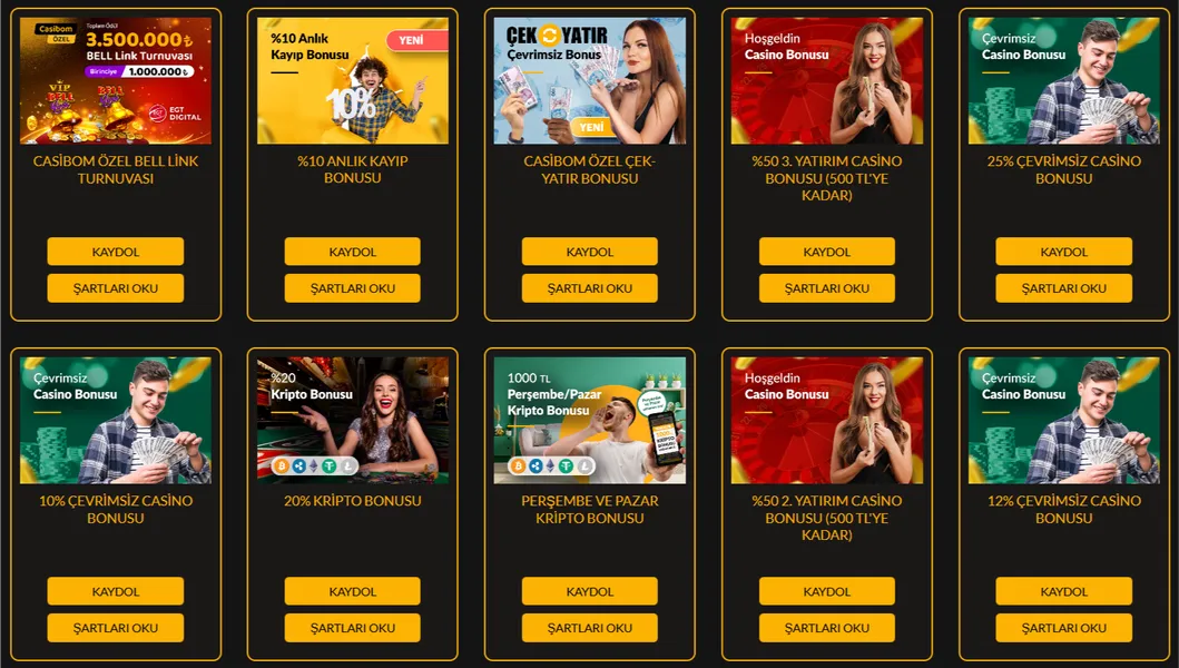 Üyelik ve Casibom erişim üzerinden kayıt